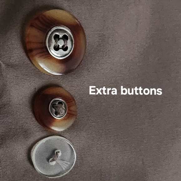 Vintage 1990s Light Brown Trench Coat – Women’s 16 Wool-Lined Classic Academia - Picture 11 of 12